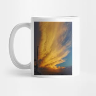 cloudy sunset Mug